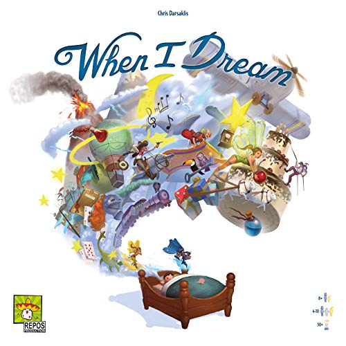 Asmodee- When I Dream, RPWID01FR, Juegos Familia