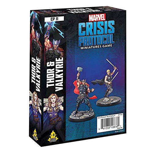 Atomic Mass Marvel Crisis Protocol: Thor and Valkyrie