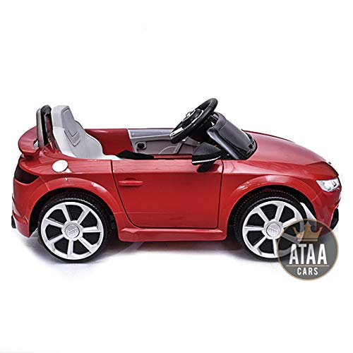 Audi TT RS 12v Licenciado con Mando - Coche eléctrico para niños - Rojo