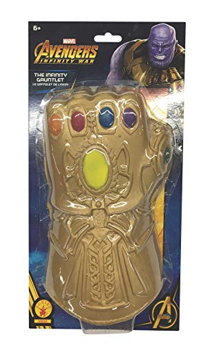 Avenger - Guantalete del Infinito Thanos para niños, accesorio disfraz Infinity War