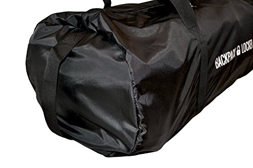 Backpack Locker Lightweight - Funda de mochila para viajes aéreos – bolso de hombro, grande (100l) - ¡un candado gratis!