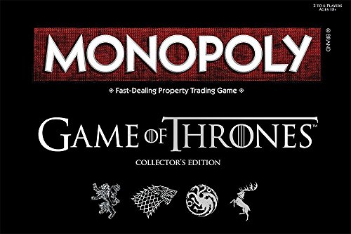 Board Game - Deluxe Game of Thrones Monopoly by Winning Moves