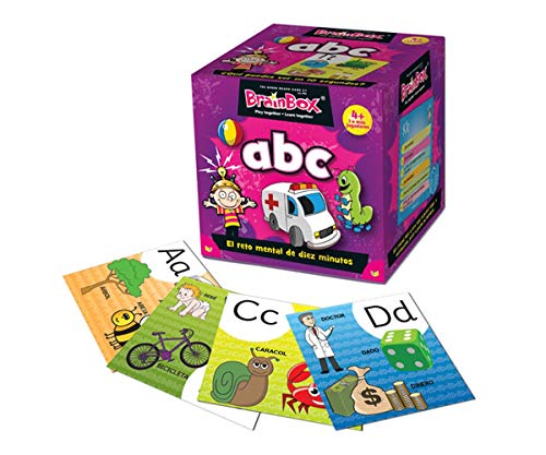 Brain Box- Juego de Memoria ABC Español, Multicolor (BrainBox 316934201)
