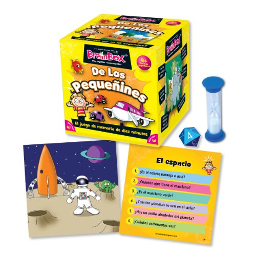 Brain Box Juego de Memoria de Los Pequeñines, Multicolor (Green Board Games 316468A)