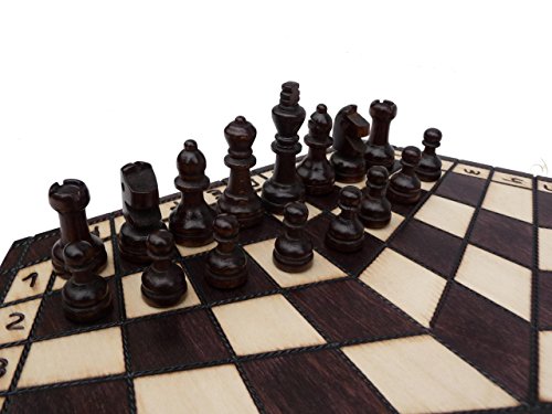 Chessebook - Ajedrez, para 3 jugadores 40 x 35 cm