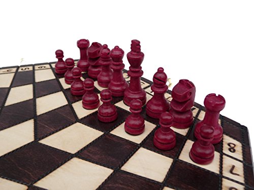 Chessebook - Ajedrez, para 3 jugadores 40 x 35 cm