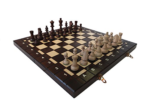 Chessebook BUG - Ajedrez de Madera, Tablero de 40 x 40 cm