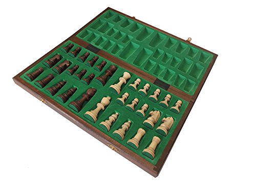 Chessebook BUG - Ajedrez de Madera, Tablero de 40 x 40 cm