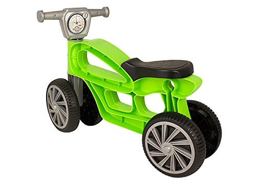 Chicos - Correpasillos con cuatro ruedas Mini Custom verde (Fábrica de Juguetes 36048)