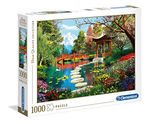 Clementoni- Puzzle 1000 Piezas Fuji Garden (39513.2)