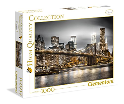 Clementoni - Puzzle de 1000 Piezas New York Skyline (39366)