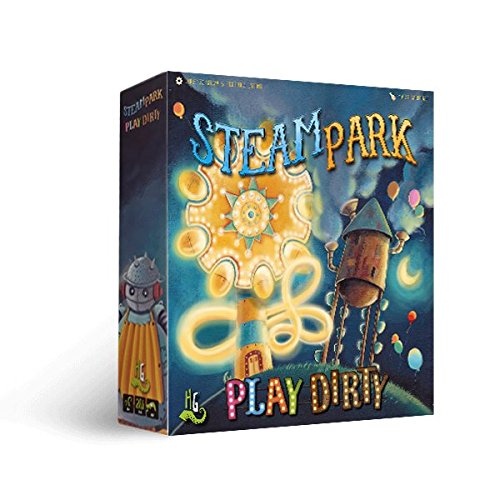 Cranio Creations HC007 Steam Park Play Dirty - Juego de Mesa