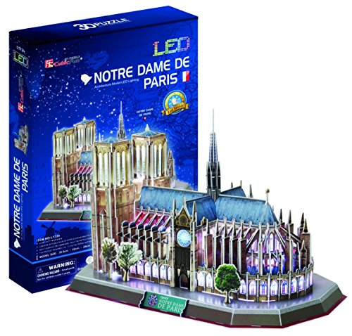CubicFun - Puzle 3D con luz de Notre Dame