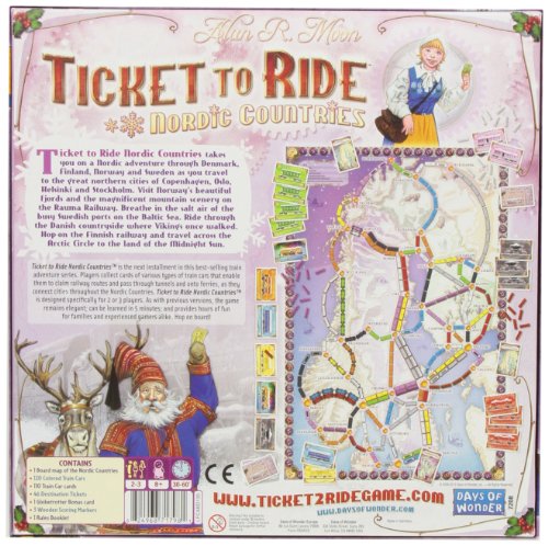 Days of Wonder Ticket To Ride Nordic - Juego de Mesa