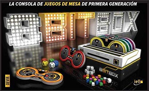 Devir 8Bit Box - Juego Videoconsola de Tablero, Castellano, Multicolor