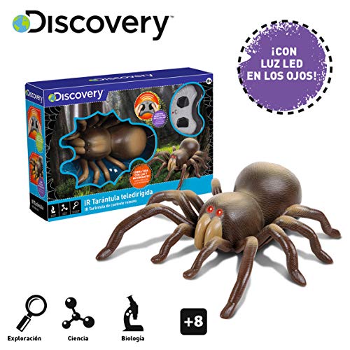 Discovery- IR niños, Juguete Teledirigido, Tarantula interactiva (World Brands 6000376)