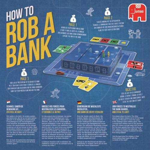 Diset- Juego How TO Rob A Bank Trata DE Robar EL Banco PLANIFICA Tus ACCIONES, (62402)
