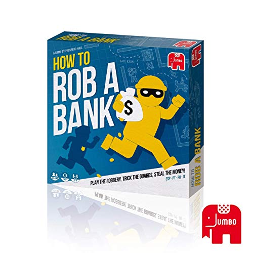 Diset- Juego How TO Rob A Bank Trata DE Robar EL Banco PLANIFICA Tus ACCIONES, (62402)