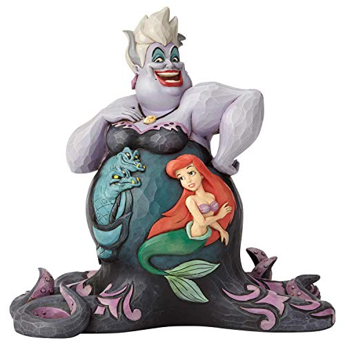 Disney Problema Profundo - Figurina de Ursula, Resina, Multicolor, 16x22x21 cm