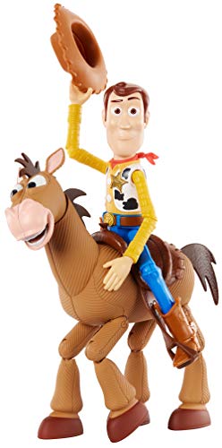 Disney Toy Story 4 Pack de aventuras de Woody y Perdigón, juguetes niños + 3 años (Mattel GDB91)