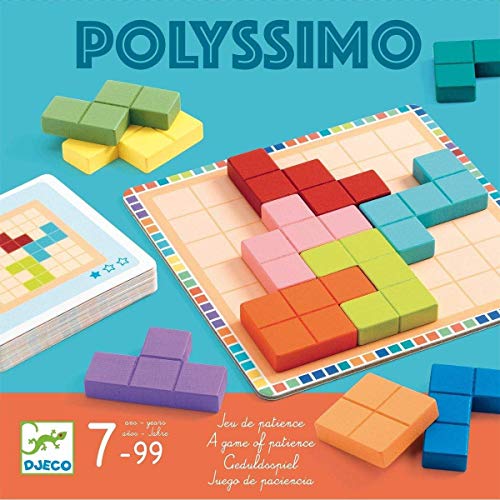 DJECO Polyssimo - Juego de lógica, Multicolor