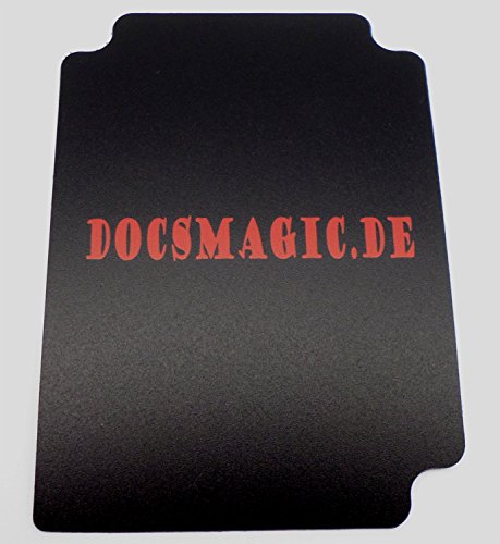 docsmagic.de 8 x Deck Box Black + Card Divider - Caja Negra - PKM - YGO - MTG