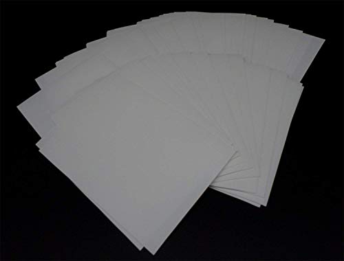 docsmagic.de Deck Box + 100 Double Mat White Sleeves Standard - Caja & Fundas Blanco - PKM - MTG