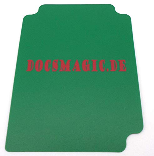 docsmagic.de Deck Box Full + 100 Double Mat Green Sleeves Standard - Caja & Fundas Verde - PKM MTG