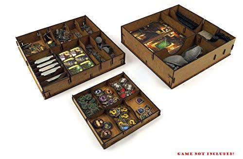 docsmagic.de Organizer Insert for Mansions of Madness: Second Edition Box - Encarte