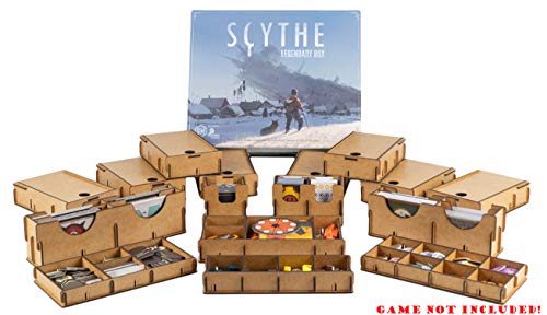 docsmagic.de Organizer Insert for Scythe Legendary Box - Encarte