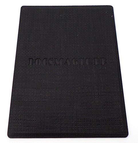 docsmagic.de Premium Magnetic Flip Box (80) Black + Deck Divider - MTG PKM YGO - Caja Negra