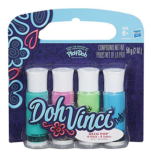 Dohvinci Deco Pop 4-pack, Cool Colors