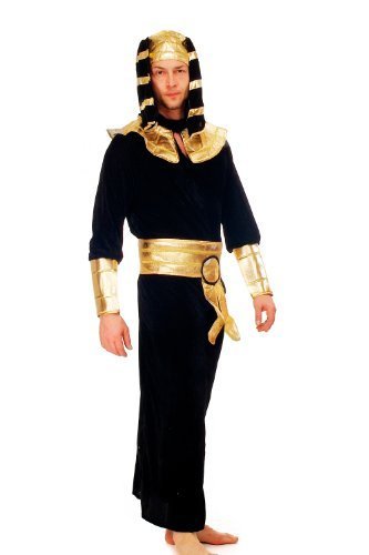 dressmeup Dress ME UP - Like an Egyptian! Disfraz para Hombre faraón Egipcio Ramsés Momia antigüedad K47 Talla 56, XL