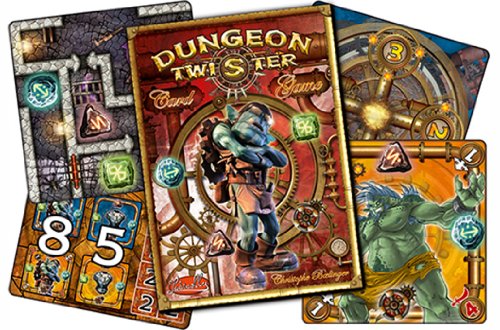 Dungeon twister the Card Game - Juego de Cartas, 2 Jugadores (Asmodee ASMDTCG01EN) (versión en inglés)