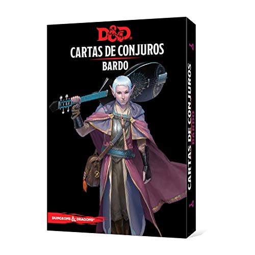 Dungeons & Dragons Bardo-Cartas de Conjuros-Castellano, Color (Edge Entrertainment EEWCDD81)