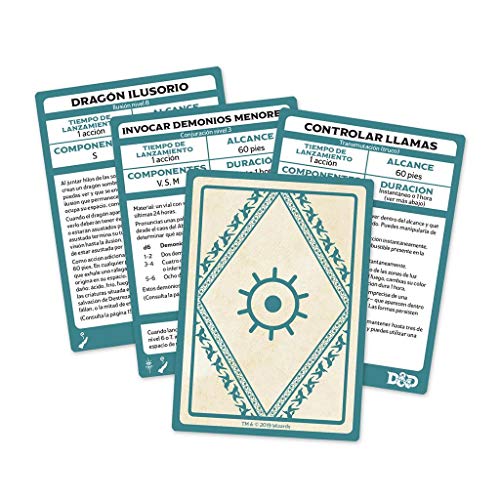 Dungeons & Dragons Cartas de conjuros: Guía del Xanathar para Todo, Color (EEWCDD84)