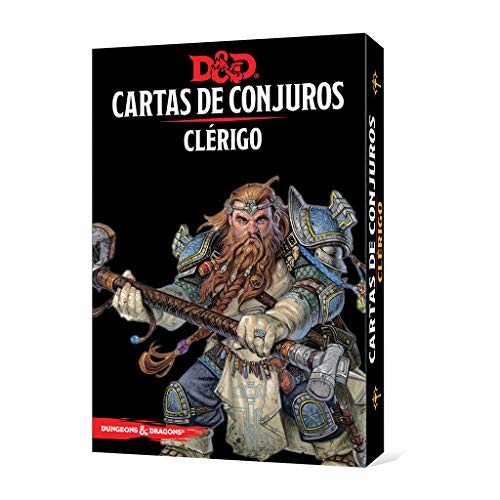 Dungeons & Dragons Clerigo-Cartas de Conjuros-Castellano, Color (Edge Entertainment EEWCDD82)