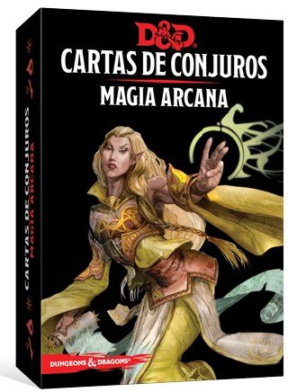Dungeons & Dragons Magia Arcana-Cartas de Conjuros-Castellano, Color (Edge Entertainment EEWCDD80)