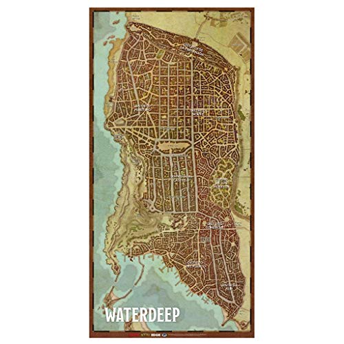 Dungeons & Dragons Mapa de la Ciudad de Waterdeep (EEWCDD08B)
