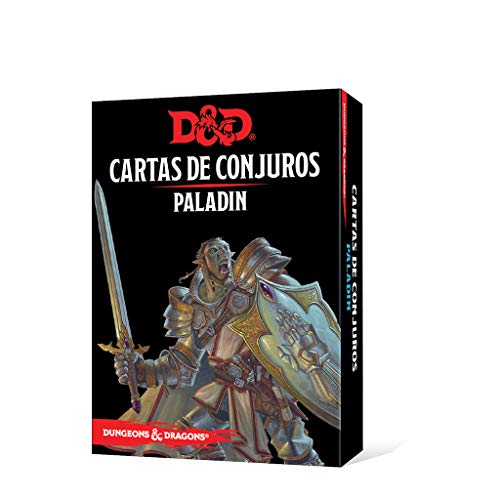 Dungeons & Dragons Paladin-Cartas de Conjuros-Castellano, Color (Edge Entertainment EEWCDD86)