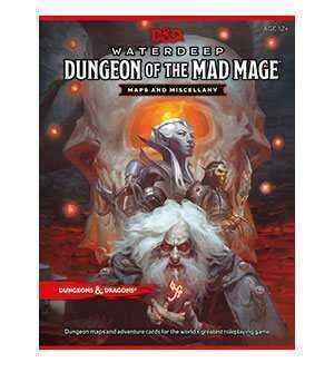 Dungeons & Dragons RPG Waterdeep: Dungeon of The Mad Mage - Maps & Miscellany en