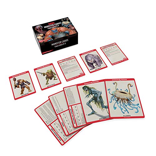 Dungeons & Dragons Spellbook Cards: Monsters 0-5 (D&d Accessory)
