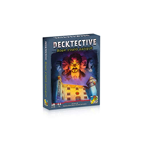 dV Giochi Decktective-Rose Rojo Sangue-Un amarillo en formato de bolsillo, con una escena del crimen en 3D Edición Italiana, DVG5714