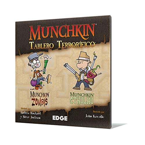 Edge Entertainment Munchkin-tablero terrorífico-español. (EDGMUGB2) , color/modelo surtido