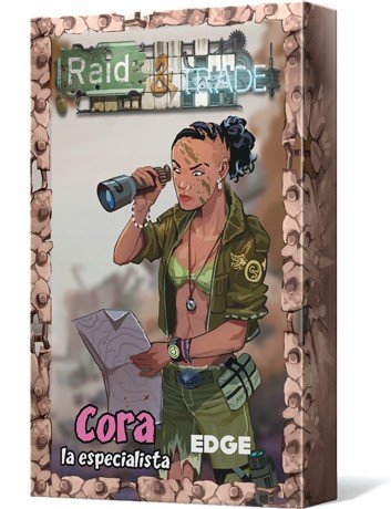 Edge Entertainment Raid & Trade - Cora la especialista, Juego de Mesa EDGRAT02
