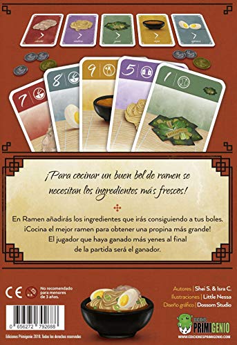 EDICIONES PRIMIGENIO- Ramen - Español, Multicolor (EPRA0001)