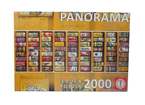 Educa Borras - Serie Panorama, Puzzle 2.000 piezas Lata sobre lata (11053)
