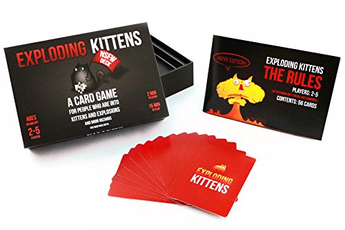 Exploding Kittens NSFW Edition - Juego de Cartas (Contenido explícito, en inglés)