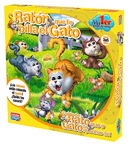 Falomir - Ratón Que te pilla el Gato, Juego Educativo (25002)