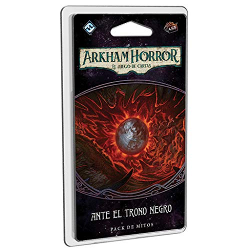 Fantasy Flight Games- Arkham Horror LCG - Ante el Trono Negro - Español, Color (AHC35ES)